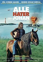 En man sitter på en häst med ett brinnande hjärta bakom.